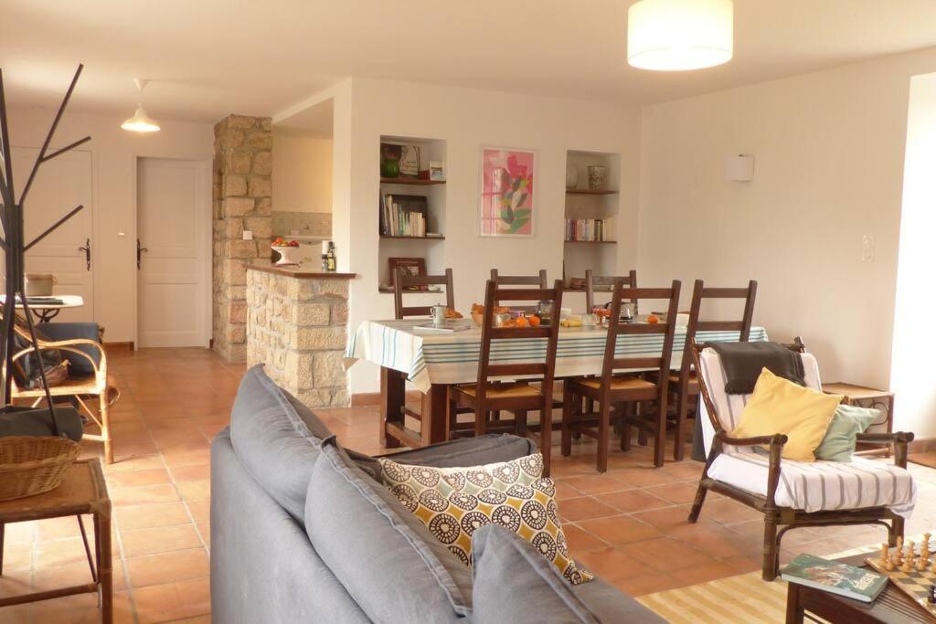 Crac'H, Grande Maison De Vacances Au Calme Crach Kültér fotó